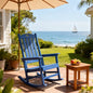 All-Season Rocking Chair For Patio Leisure & Outdoor Lounge Area Relaxation Moments,HIPS material