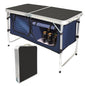 Folding Camping Table with Storage Compartment