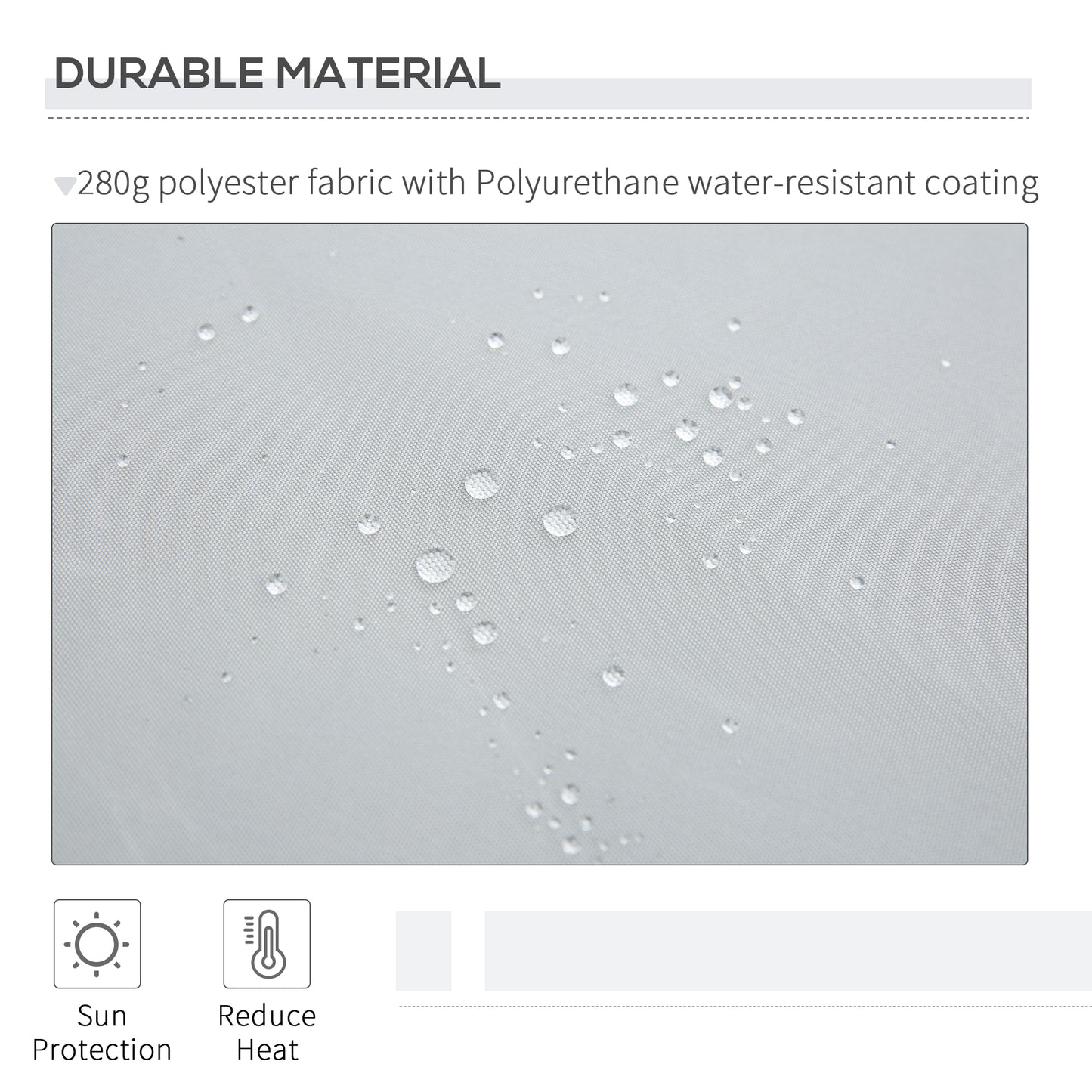 Gray Aluminum Retractable Awning for Poolside Garden Shade