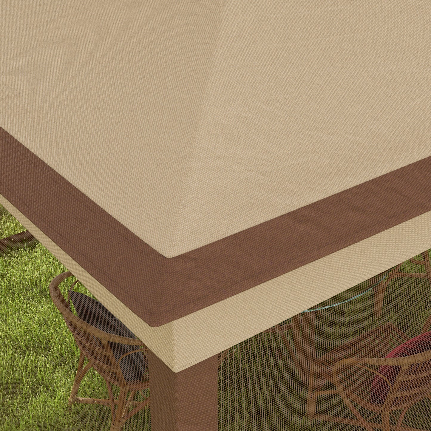 11' x 11' Pop Up Patio Gazebo - Outdoor Shade Shelter