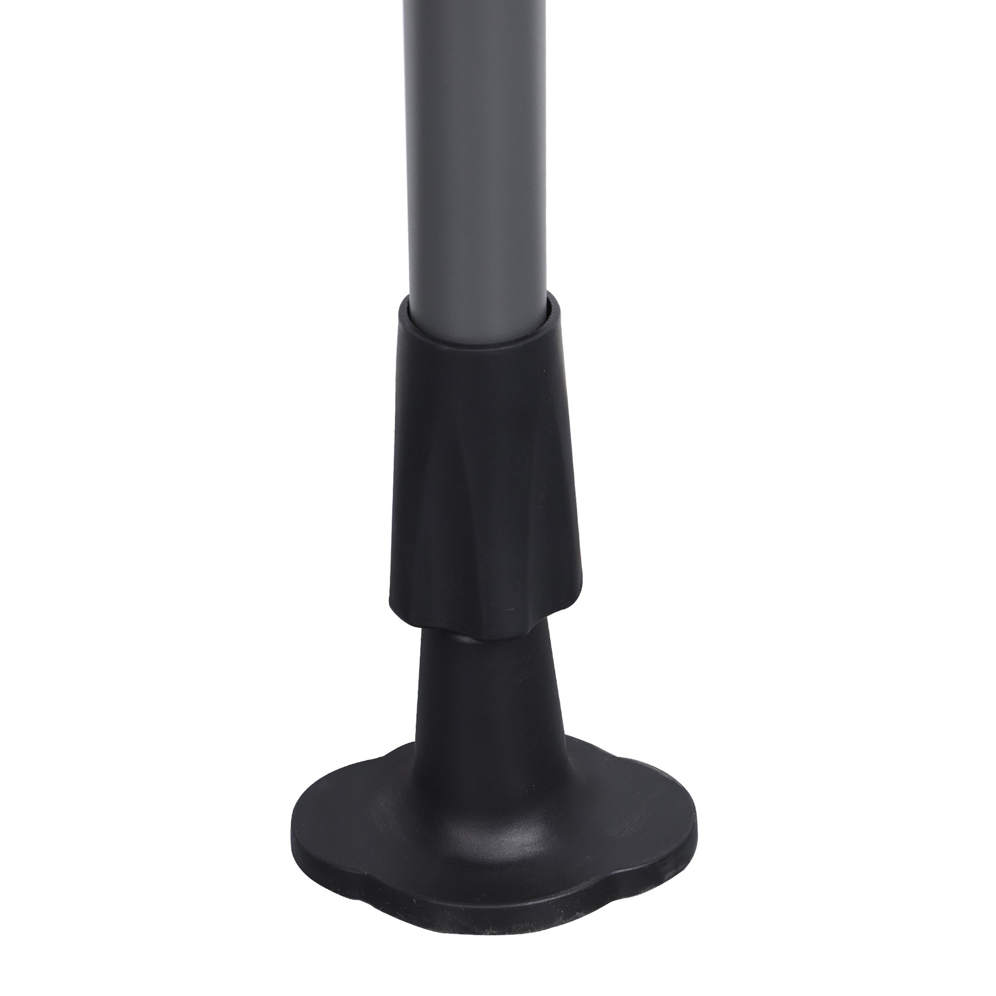 Weather-Ready Grey Retractable Awning - 78" Patio Shade