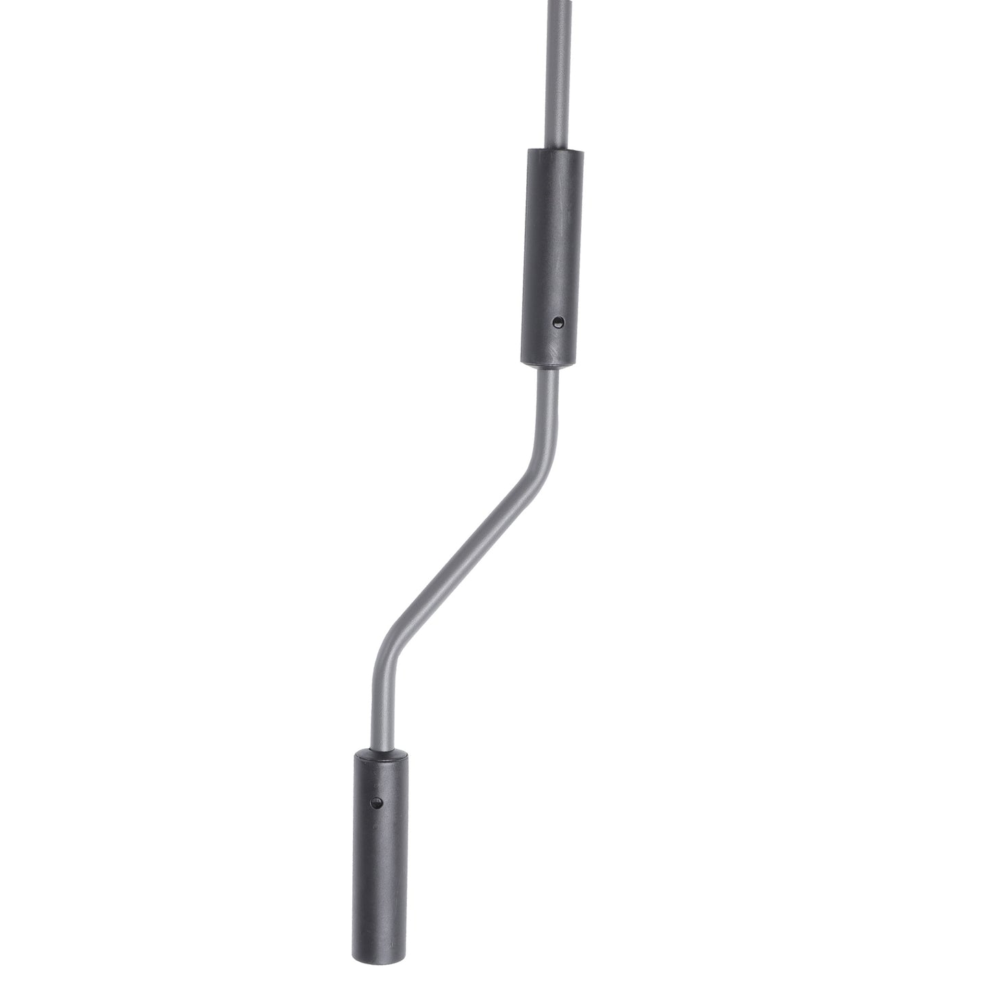 Weather-Ready Grey Retractable Awning - 78" Patio Shade