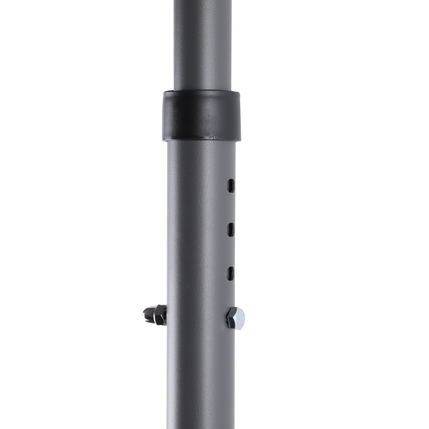 Weather-Ready Grey Retractable Awning - 78" Patio Shade