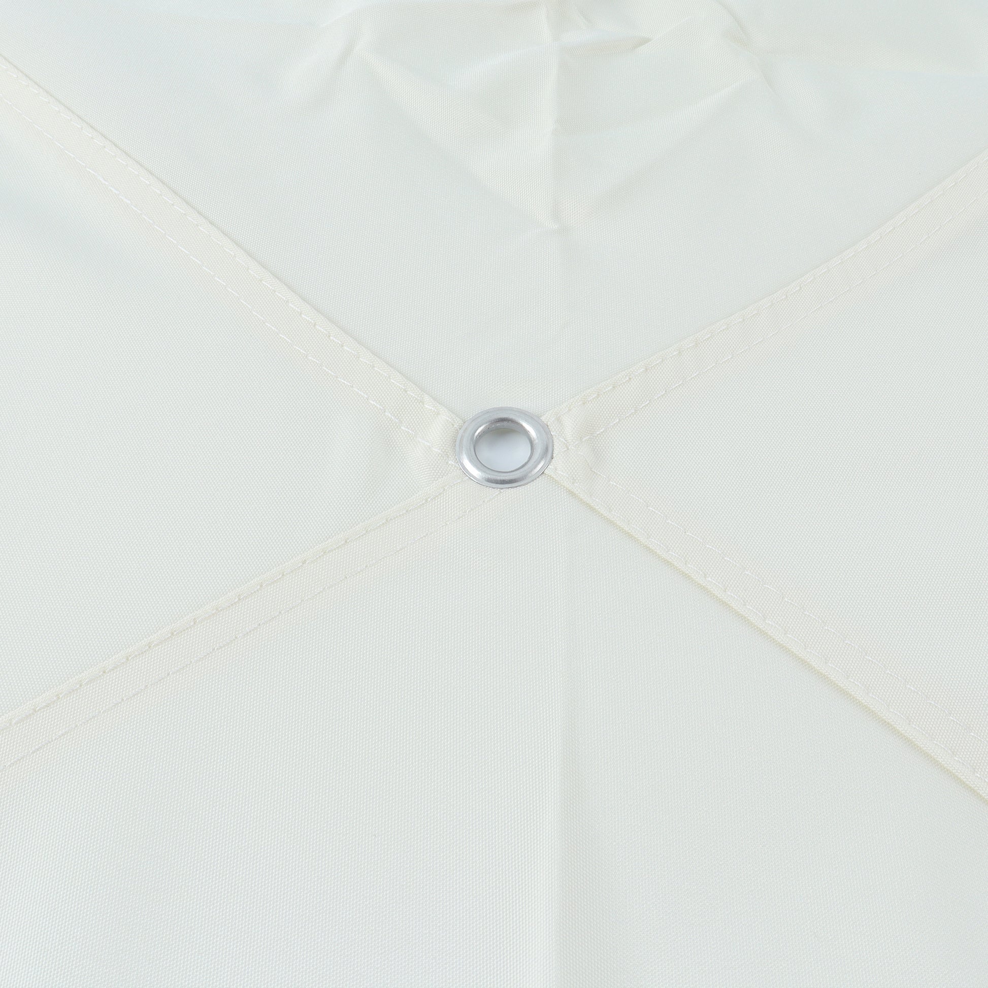 White Fabric Gazebo Canopy Replacement Top 10x12