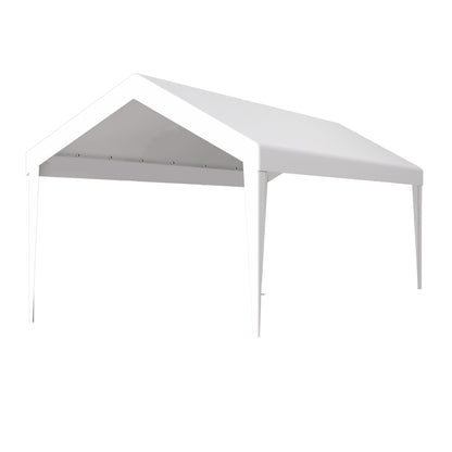 10x20ft Carport Canopy Cover - Waterproof UV Protection, Elastic Buckles