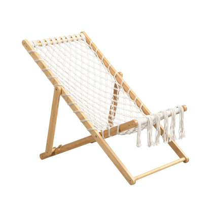 Natural Bamboo Outdoor Patio Chairs for Garden or Poolside Seating