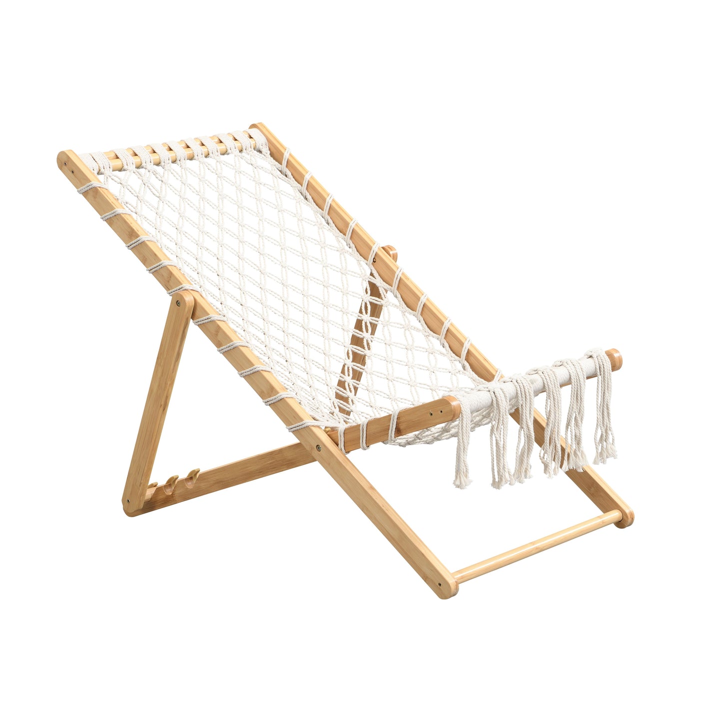 Natural Bamboo Outdoor Patio Chairs for Garden or Poolside Seating