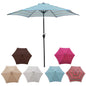 9FT UMBRELLA Blue Stripes