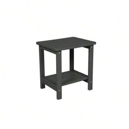 All Weather Rocking Chair Set with Side Table, 3 - Piece Rocking Chair Set with Wood - Texture, includes 2 Rocking Chairs and 1 Table