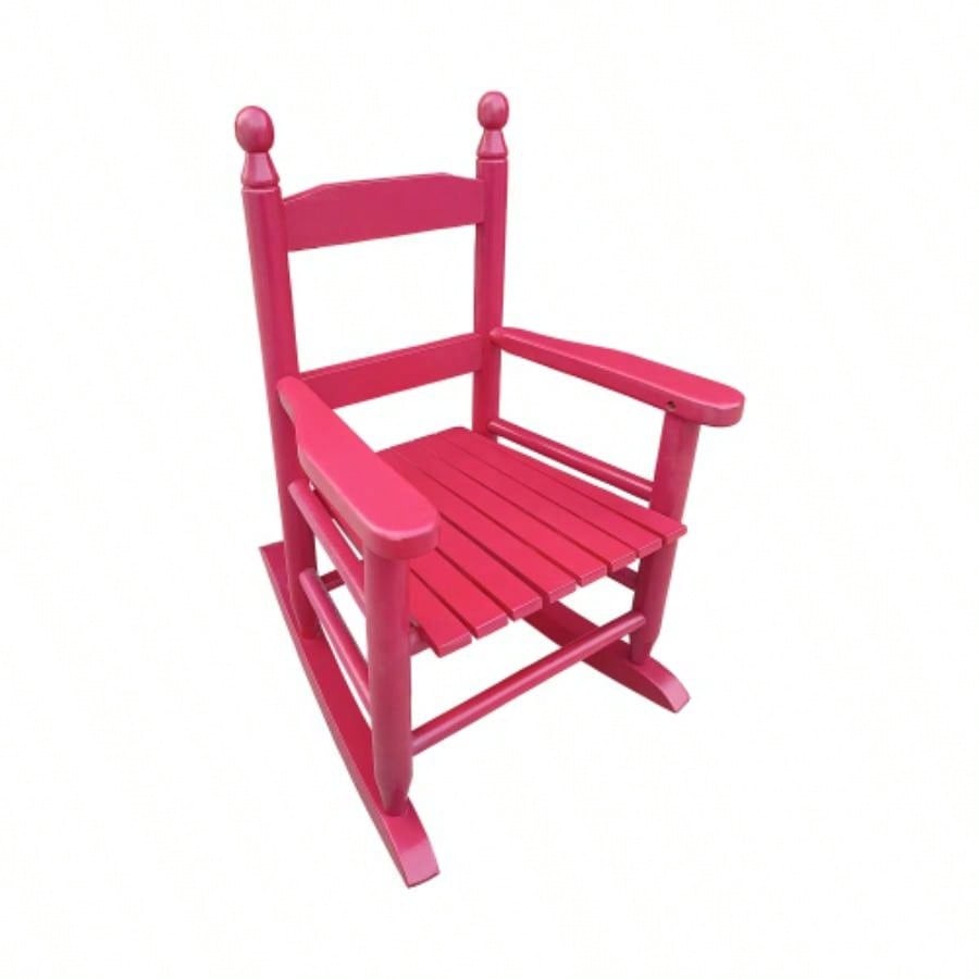 Childrens rocking red chair - Indoor or Outdoor - Suitable kids - Durable