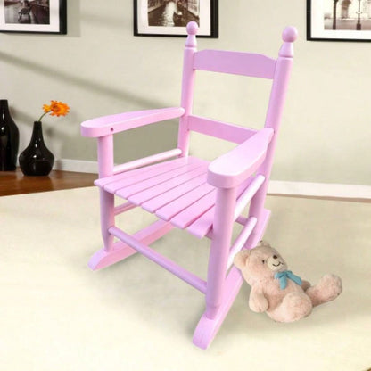 Childrens rocking red chair - Indoor or Outdoor - Suitable kids - Durable