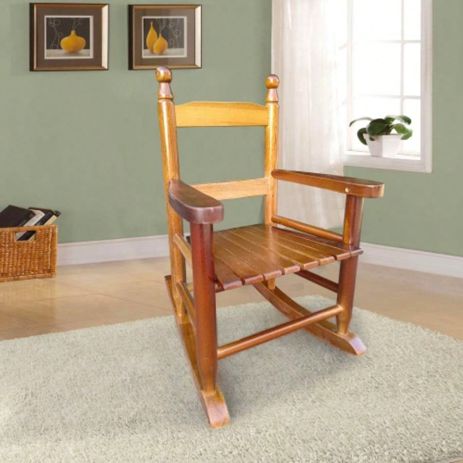 Childrens rocking red chair - Indoor or Outdoor - Suitable kids - Durable