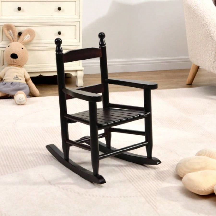 Childrens rocking red chair - Indoor or Outdoor - Suitable kids - Durable