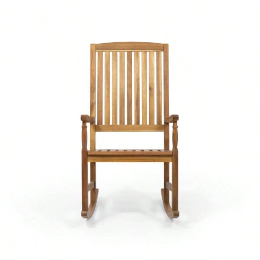 ARCADIA ROCKING CHAIR OUTDOOR, ACACIA WOOD, Natural