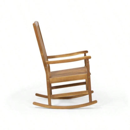 ARCADIA ROCKING CHAIR OUTDOOR, ACACIA WOOD, Natural