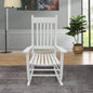 BALCONY PORCH ADULT ROCKING CHAIR - BLACK