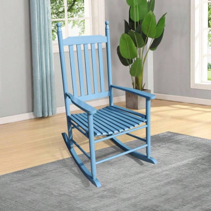 BALCONY PORCH ADULT ROCKING CHAIR - BLACK