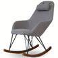 Mid Modern Rocker Livingroom And Bedroom Chair