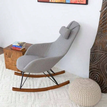 Mid Modern Rocker Livingroom And Bedroom Chair