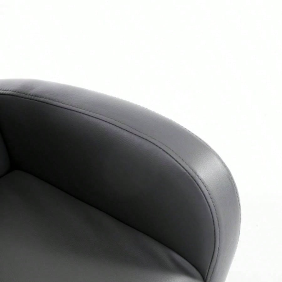 Kids Sofa Rocking Chair with Side Pocket, PU Leather Toddler Armchair Children