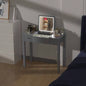 Multifunctional Vanity Desk with 3 - Level Adjustable Lighting with Flip - top Mirror Storage 15.75 Deep Makeup Table 2 Drawers 3 Removable Organizer Boxes Compact Home Office Desk White