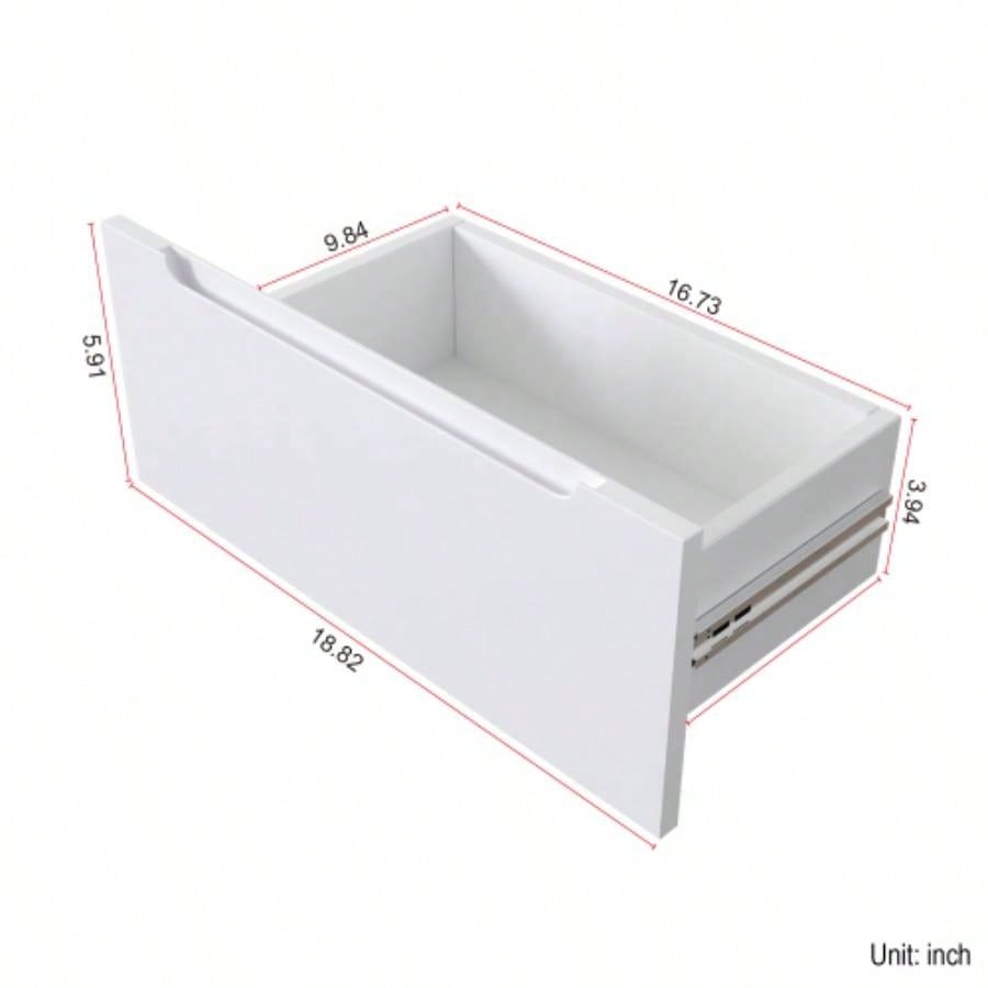 3 in 1 Vanity Desk with open Top Mirror, Small Make Up Vanity Set with Visible Glass Desktop, Compact Makeup Vanity with 3 Drawers, Dressing Table Bedroom