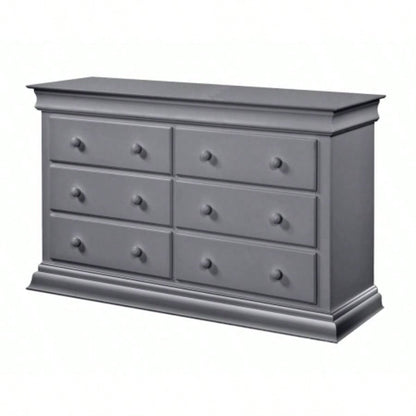 Universal 6 Drawer Dresser Gray
