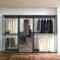 Monica Wood Walk - in Closet System