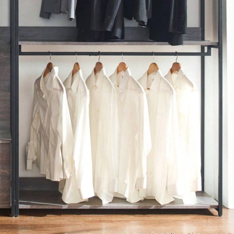 Monica Wood Walk - in Closet System