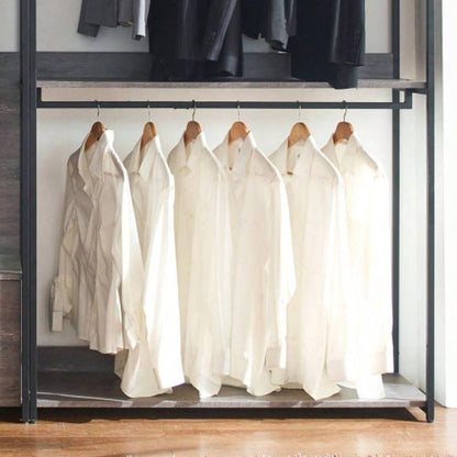 Monica Wood Walk - in Closet System