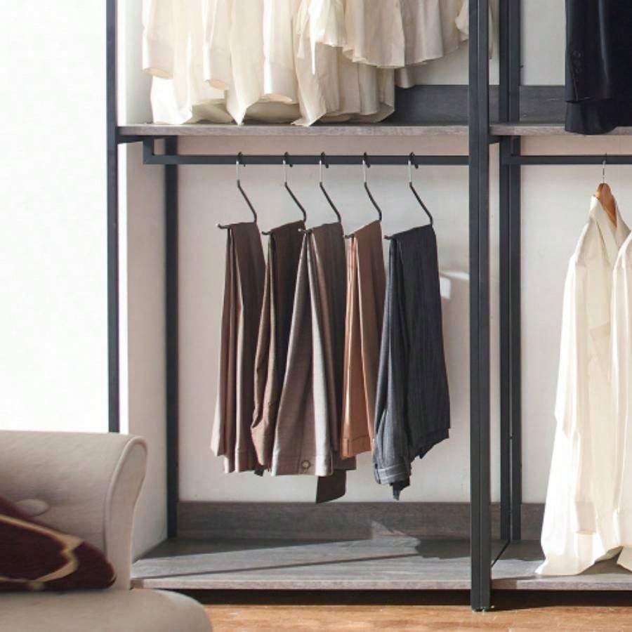 Monica Wood Walk - in Closet System