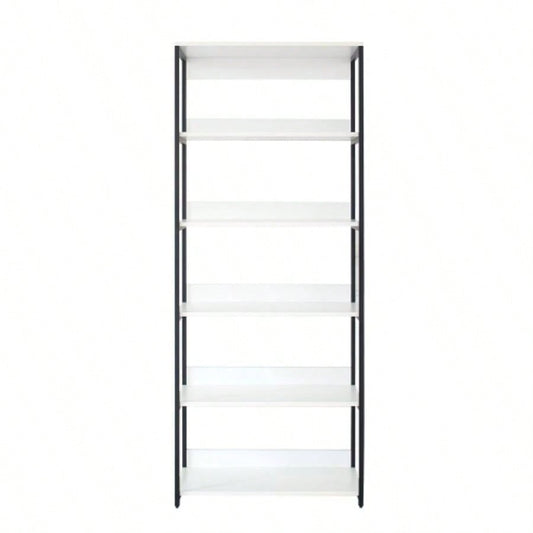 Fiona Wood and Metal Walk - in Closet with Five Shelves