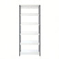 Fiona Wood and Metal Walk - in Closet with Five Shelves