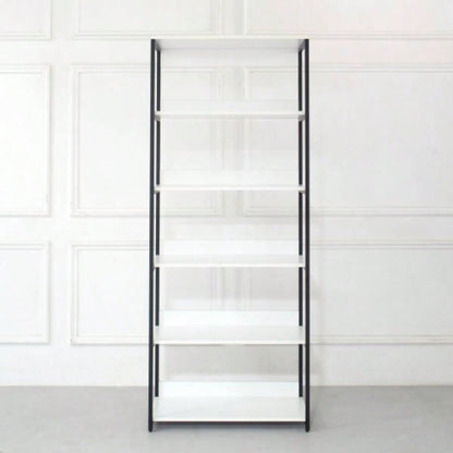 Fiona Wood and Metal Walk - in Closet with Five Shelves