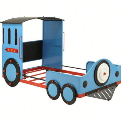 Blue, Red Black Twin Bed