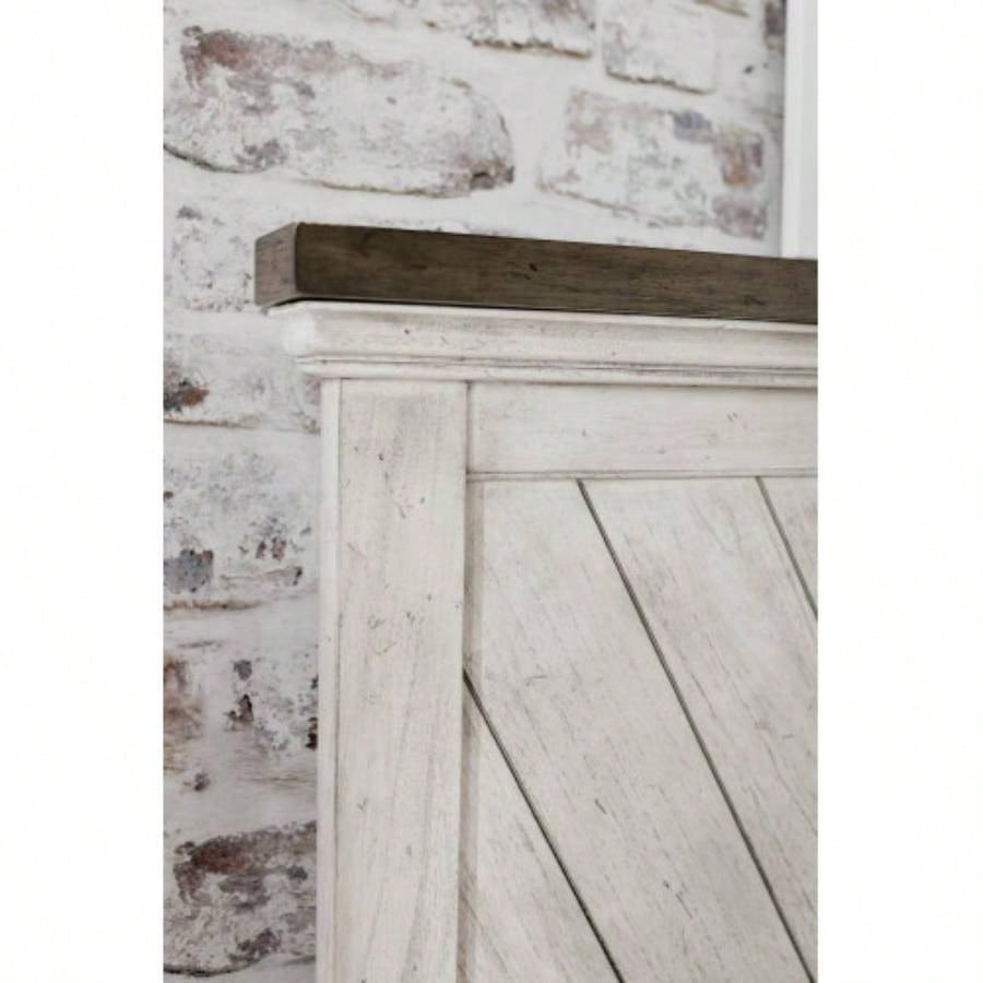 Bear - Bed - Whitewashed Gray
