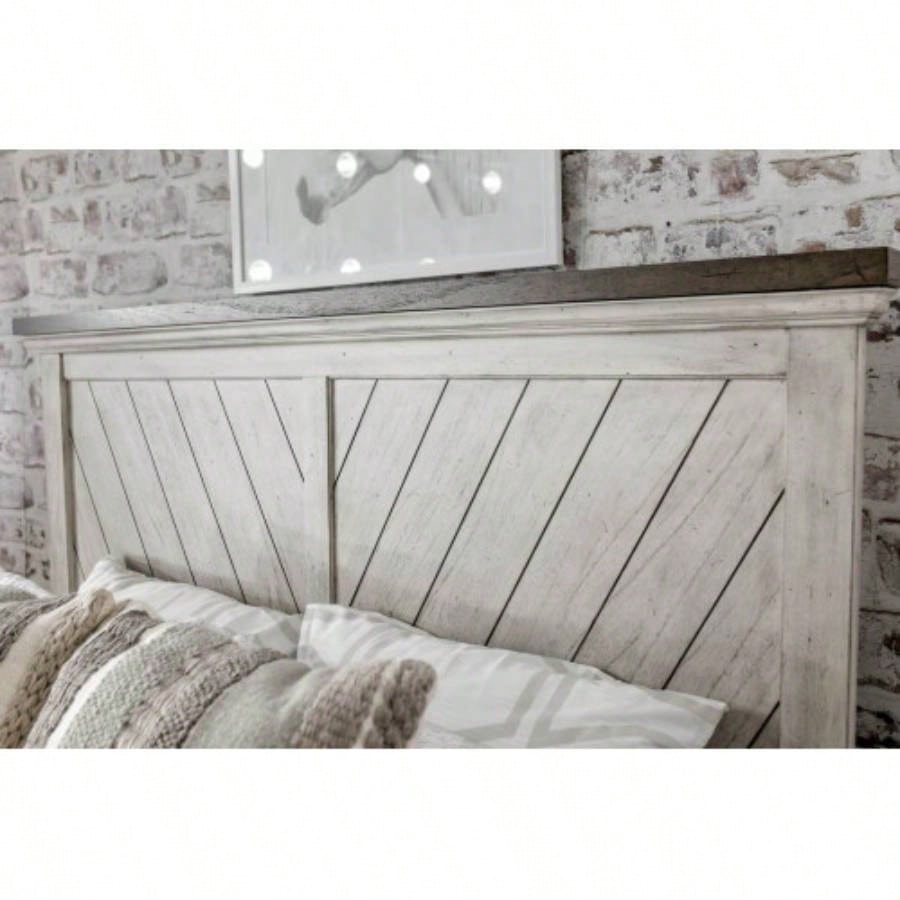Bear - Bed - Whitewashed Gray