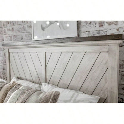 Bear - Bed - Whitewashed Gray