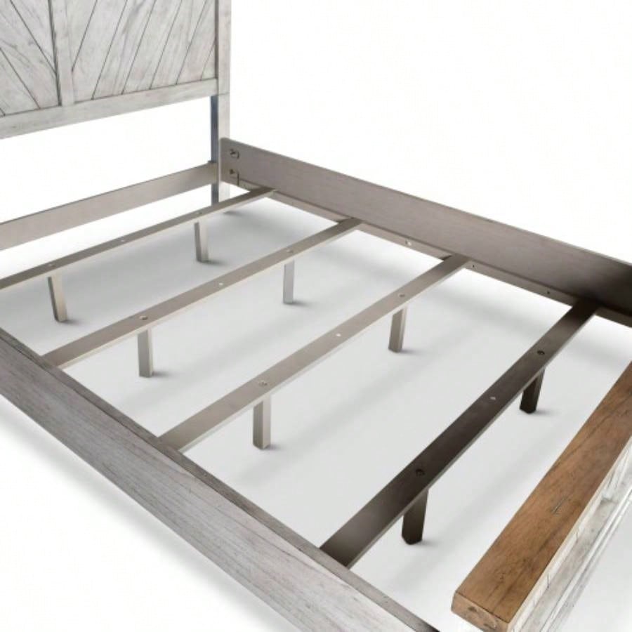 Bear - Bed - Whitewashed Gray