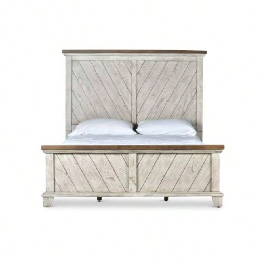 Bear - Bed - Whitewashed Gray