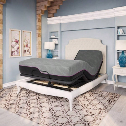 Renew 11 inch Flex Top Foam Mattress and Adjustable Base Bundle, Size