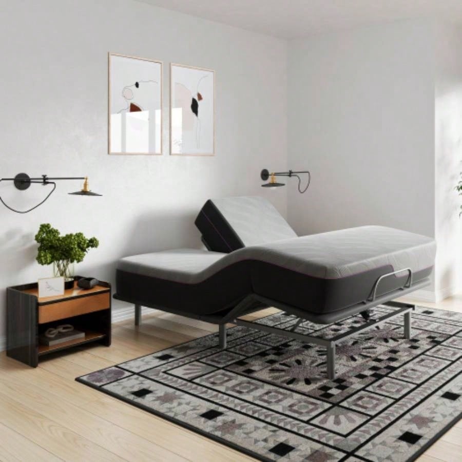 Renew 11 inch Flex Top Foam Mattress and Adjustable Base Bundle, Size