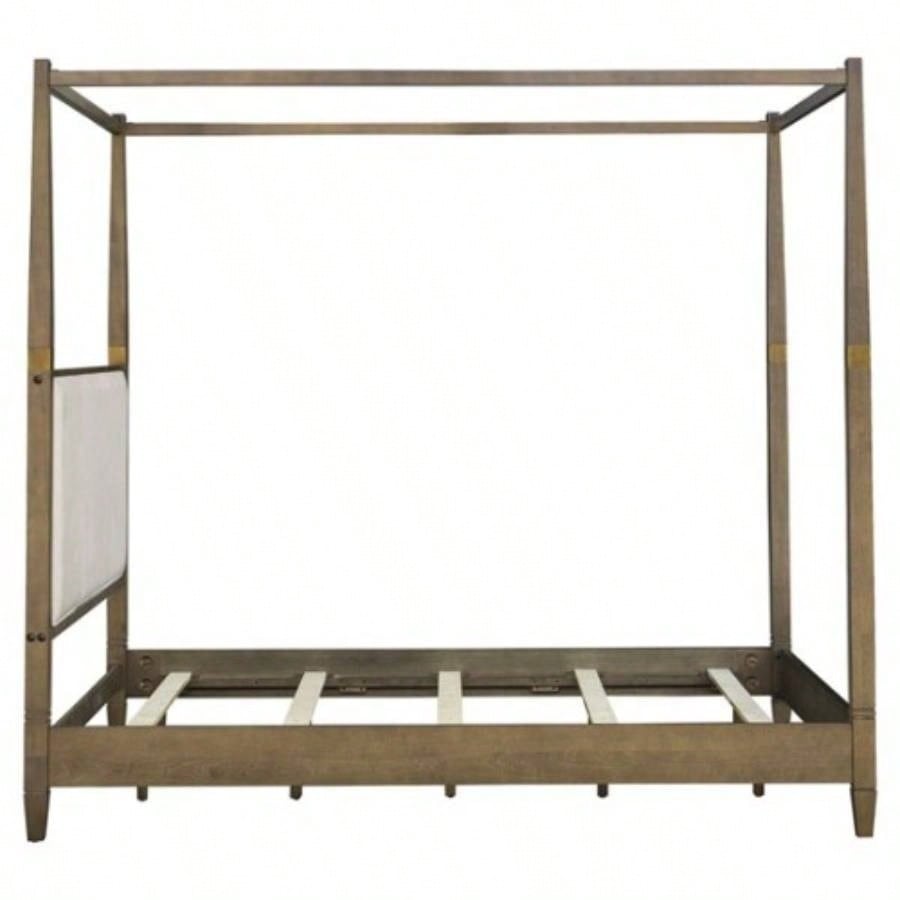 Canopy Bed Brown See below