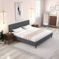 Graceville King Fabric Platform Bed