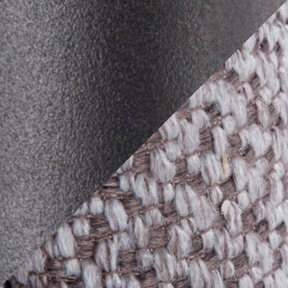 Braided Matisse Size Headboard in Black Metal and Fabric by LumiSource