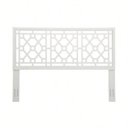 Tabor Chippendale White Headboard - King