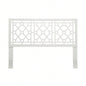Tabor Chippendale White Headboard - King
