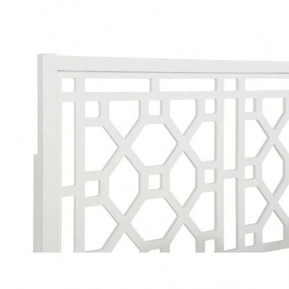 Tabor Chippendale White Headboard - King