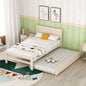 Modern Design Twin Size Platform Bed Frame with 2 Drawers Color