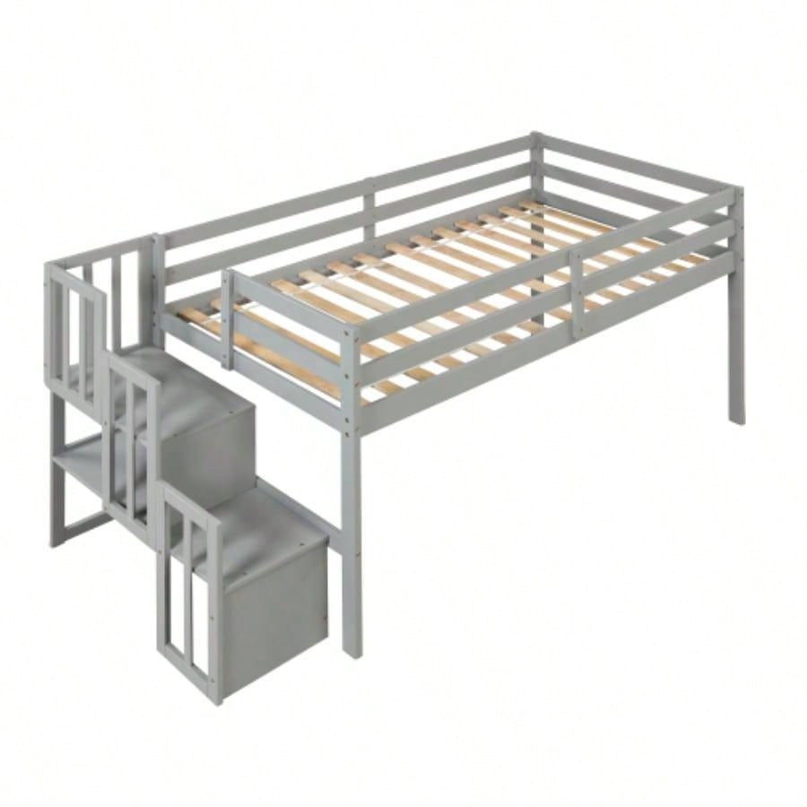 Loft bed with staircase,